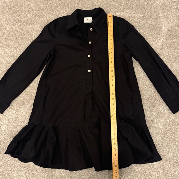 Tuckernuck Black Shirt Dress - Picture 6 of 9